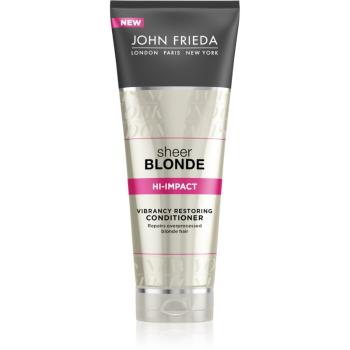 John Frieda Sheer Blonde regeneráló kondicionáló szőke hajra 250 ml