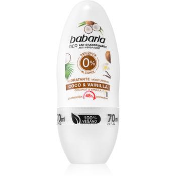 Babaria Coconut & Vanilla golyós dezodor roll-on 48 órás hatás 70 ml