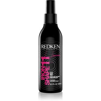 Redken Heat Styling Iron Shape 11 hővédő spray hajsütővassal és hajvasalóval kezelt hajra 250 ml