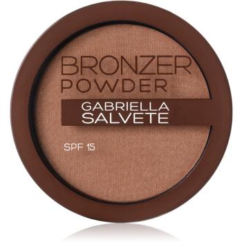 Gabriella Salvete Bronzer Powder bronzosító púder SPF 15 árnyalat 03 8 g