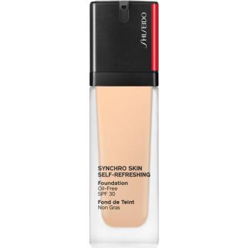 Shiseido Synchro Skin Self-Refreshing Foundation hosszan tartó make-up SPF 30 árnyalat 140 Porcelain 30 ml