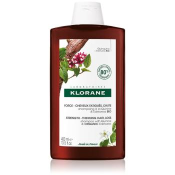 Klorane Quinine & Edelweiss Bio erősítő sampon hajhullás ellen 400 ml