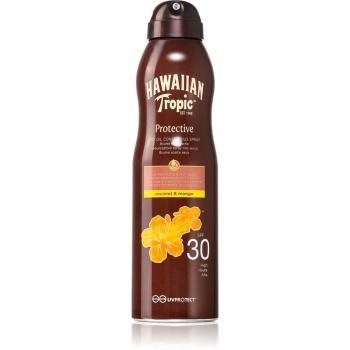 Hawaiian Tropic Protective száraz napozó olaj spray formában SPF 30 180 ml