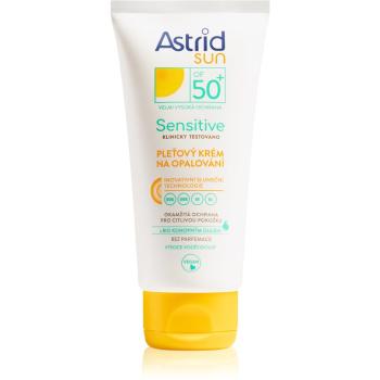 Astrid Sun Sensitive napozó arckrém SPF 50+ 50 ml