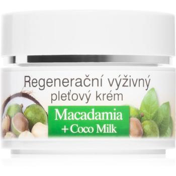 Bione Cosmetics Macadamia + Coco Milk regeneráló arckrém a táplálásért és hidratálásért 51 ml