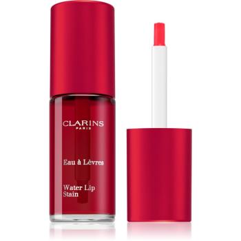 Clarins Water Lip Stain matt szájfény hidratáló hatással árnyalat 03 Red Water 7 ml