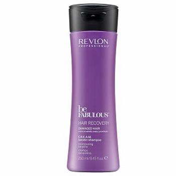 Revlon Professional Be Fabulous Recovery C.R.E.A.M. Keratin Shampoo erősítő sampon sérült hajra 250 ml