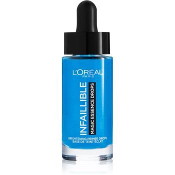 L’Oréal Paris Infallible Magic Essence Drops ragyogást adó primer transparentní 15 ml