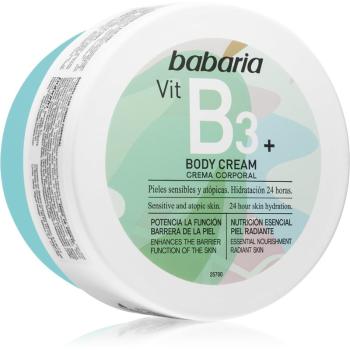 Babaria Vitamin B3 testápoló krém az érzékeny bőrre 400 ml