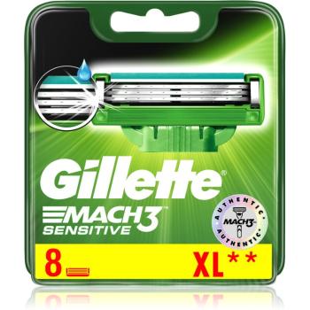 Gillette Mach3 Sensitive tartalék pengék 8 db 8 db