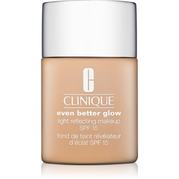 Clinique Even Better™ Glow Light Reflecting Makeup SPF 15 bőrélénkítő make-up SPF 15 árnyalat WN 04 Bone 30 ml