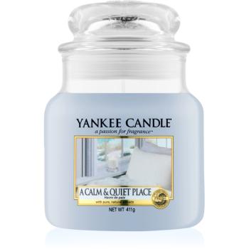 Yankee Candle A Calm & Quiet Place illatos gyertya Classic nagy méret 411 g