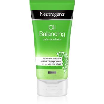 Neutrogena Oil Balancing frissítő peeling az arcra 150 ml