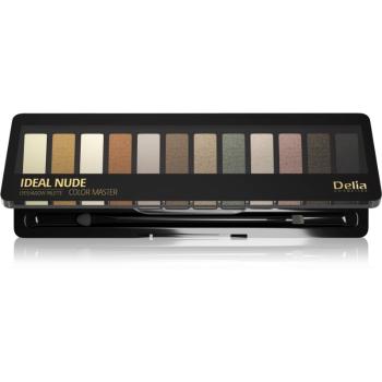 Delia Cosmetics Ideal Nude Color Master szemhéjfesték paletta árnyalat 01 18 g