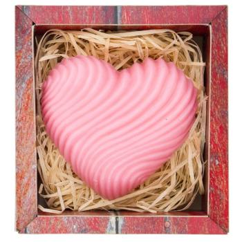 Bohemia Gifts & Cosmetics Heart kézműves szappan glicerinnel 120 g