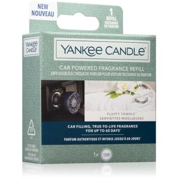 Yankee Candle Fluffy Towels illat autóba utántöltő