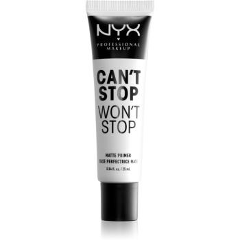 NYX Professional Makeup Can't Stop Won't Stop Egységesítő sminkalap 25 ml