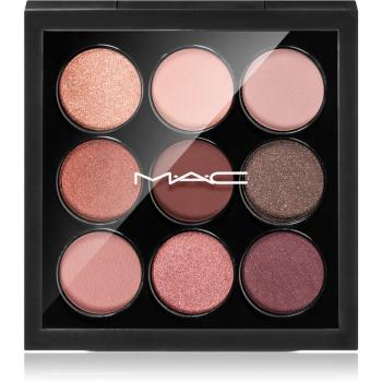 MAC Cosmetics Eye Shadow x9 szemhéjfesték paletta árnyalat Burgundy Times Nine 5.85 g