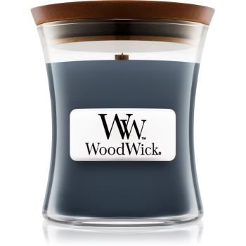 Woodwick Evening Onyx illatos gyertya fa kanóccal 85 g