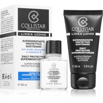 Collistar Daily Protective Supermoisturizer kozmetika szett V. uraknak
