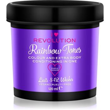 I Heart Revolution Rainbow Tones ideiglenes festék hajra árnyalat Purple Passion 120 ml
