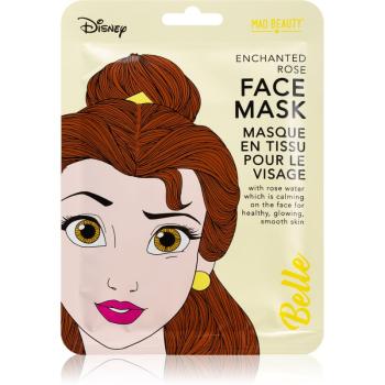 Mad Beauty Disney Princess Belle nyugtató hatású gézmaszk csipkerózsa kivonattal 25 ml