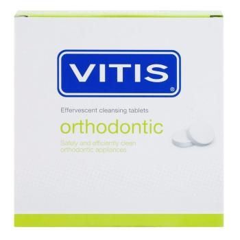 Vitis Orthodontic tisztító tabletta kivehető fogszabályozóra és protézisre 32 db