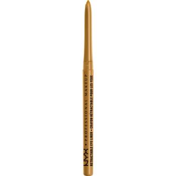 NYX Professional Makeup Retractable Eye Liner krémes szemhéjceruza árnyalat 06 Gold 0.34 g