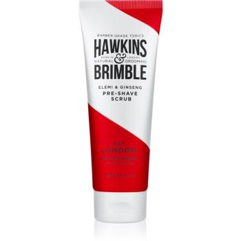 Hawkins & Brimble Natural Grooming Elemi & Ginseng borotválkozás előtti arcpeeling 125 ml