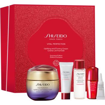 Shiseido Vital Perfection Uplifting & Firming Cream ajándékszett I. hölgyeknek