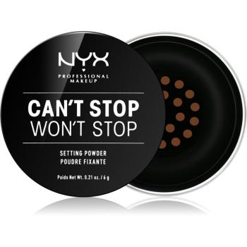 NYX Professional Makeup Can't Stop Won't Stop porpúder árnyalat 05 Deep 6 g