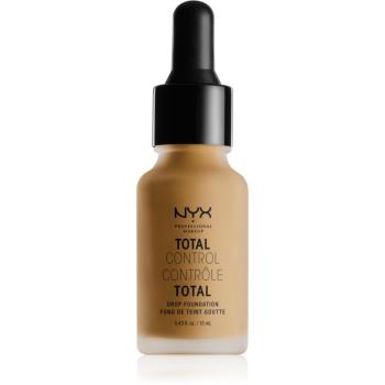 NYX Professional Makeup Total Control Drop Foundation make-up árnyalat 15 Caramel 13 ml
