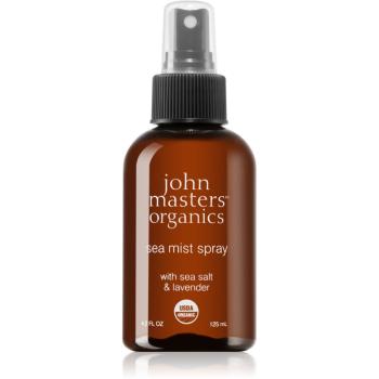 John Masters Organics Sea Mist tengeri só levendulával spray formában a haj hosszúságára 125 ml