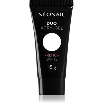 NeoNail Duo Acrylgel French White gél körömépítésre 15 g