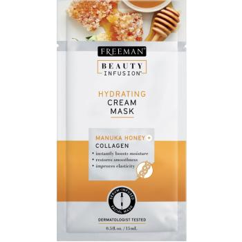 Freeman Beauty Infusion Manuka Honey + Collagen hidratáló krémes maszk normál és száraz bőrre 15 ml