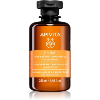 Apivita Holistic Hair Care Orange & Honey revitalizáló sampon az erős és fénylő hajért 250 ml