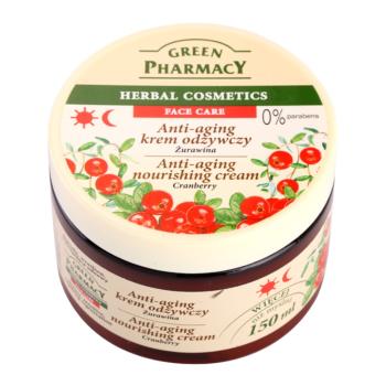 Green Pharmacy Face Care Cranberry tápláló krém a bőröregedés ellen 150 ml