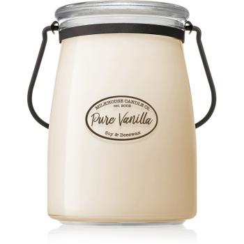 Milkhouse Candle Co. Creamery Pure Vanilla illatos gyertya Butter Jar 624 g