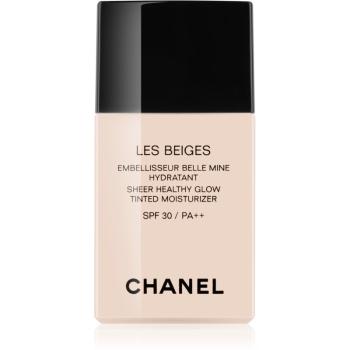 Chanel Les Beiges Sheer Healthy Glow Tinted Moisturizer tonizáló hidratáló kérm a ragyogó hatásért SPF 30 árnyalat Light 30 ml