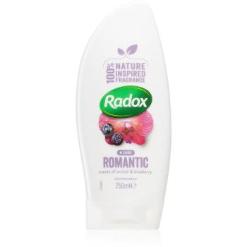 Radox Romantic Orchid & Blueberry finom tusolókrém 250 ml