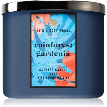 Bath & Body Works Rainforest Gardenia illatos gyertya 411 g