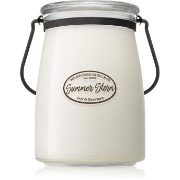 Milkhouse Candle Co. Creamery Summer Storm illatos gyertya Butter Jar 624 g