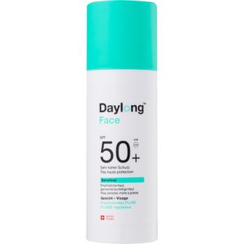 Daylong Sensitive napozó fluid az arcra SPF 50+ 50 ml