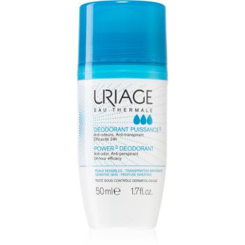 Uriage Hygiène Power3 Deodorant golyós dezodor a fehér és sárga foltok ellen 50 ml