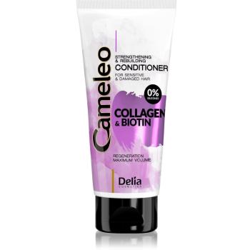 Delia Cosmetics Cameleo Collagen & Biotin erősítő kondicionáló a sérült, töredezett hajra 200 ml