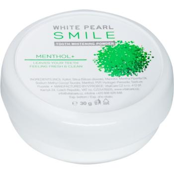 White Pearl Smile fogfehérítő púder Mentol+ 30 g