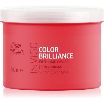 Wella Professionals Invigo Color Brilliance hidratáló maszk vékonyszálú és normál hajra 500 ml