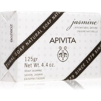 Apivita Natural Soap Jasmine tisztító kemény szappan 125 g