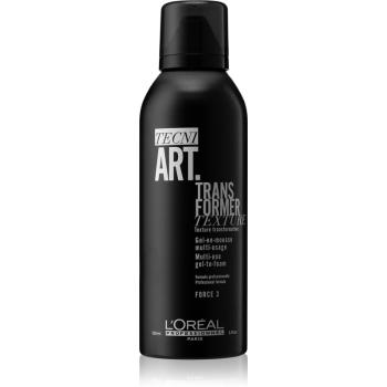 L’Oréal Professionnel Tecni.Art Transformer gel többcélú gél-hab az ellenőrzött, dús volumenű és természetes mozgású frizurákért 150 ml