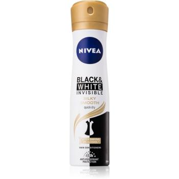 Nivea Invisible Black & White Silky Smooth izzadásgátló spray alkoholmentes 150 ml